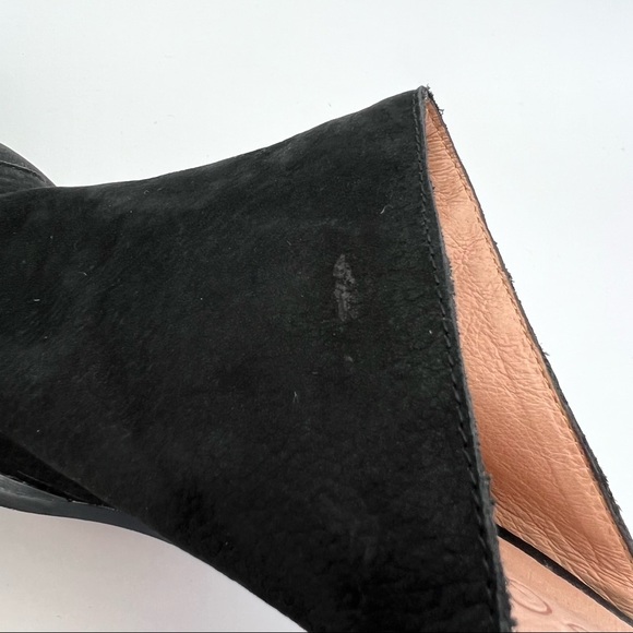 Jaggar Return Block Heel Leather Mules - Picture 7 of 11
